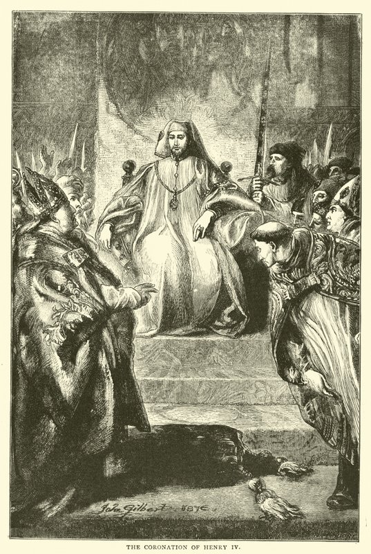 A coroação de Henrique IV de English School