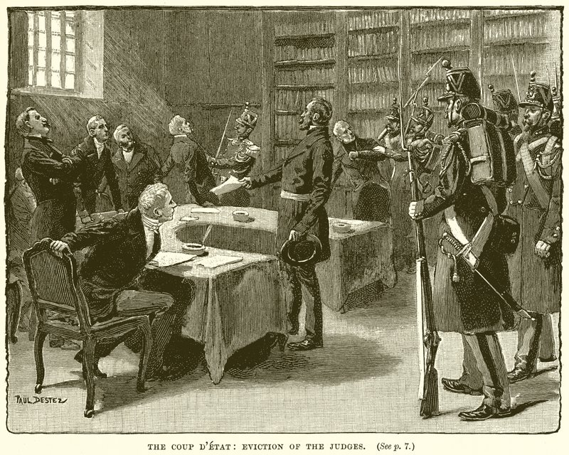 The Coup Detat: Despejo dos juízes de English School