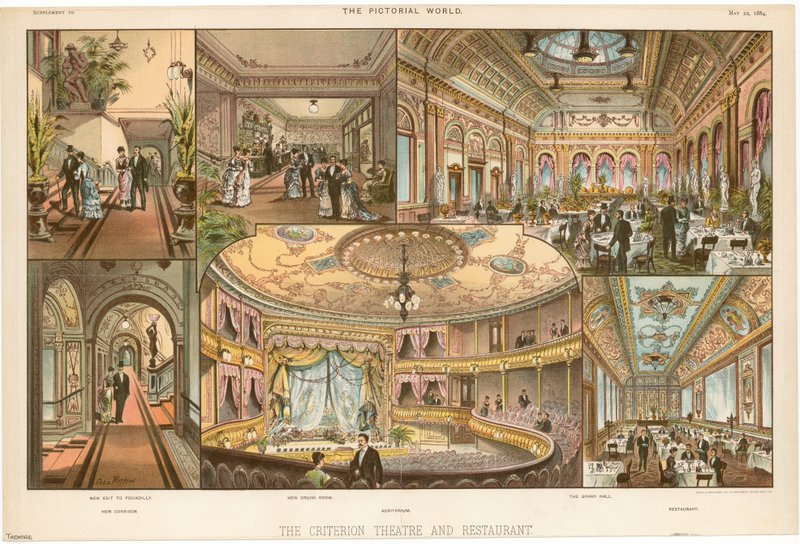 O Teatro e Restaurante Criterion de English School