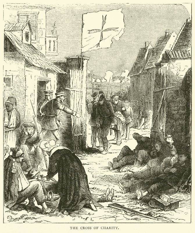 A Cruz da Caridade, setembro de 1870 de English School