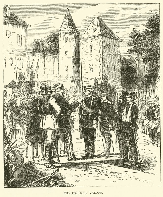 A Cruz do Valor, setembro de 1870 de English School