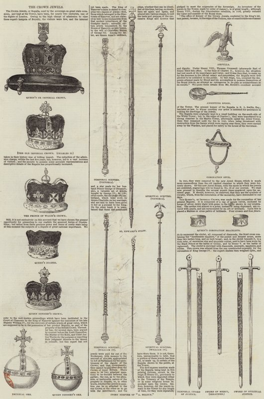 As Jóias da Coroa (gravura) de English School