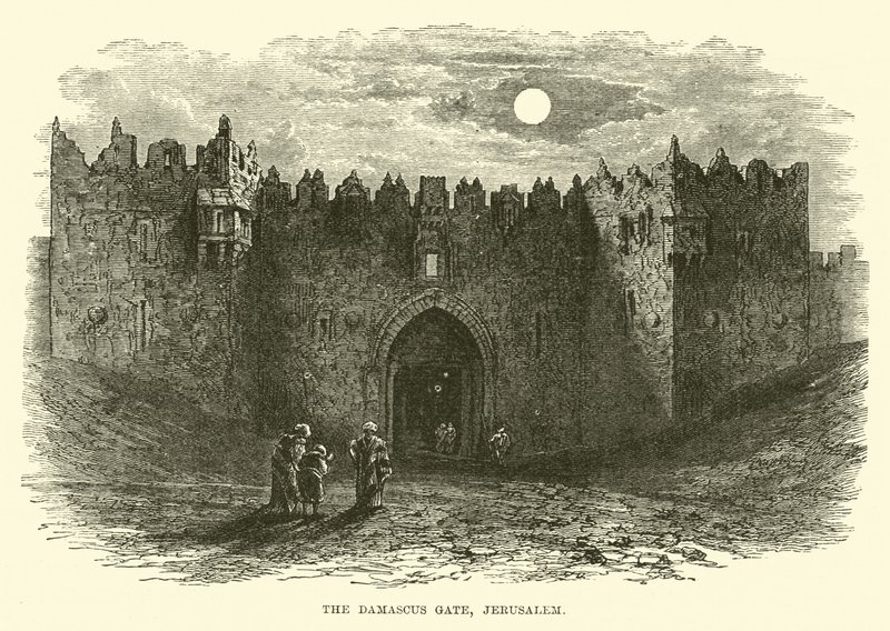 O portão de Damasco, Jerusalém de English School