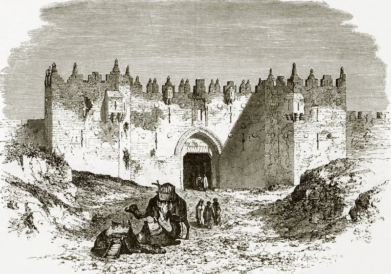 O portão de Damasco, Jerusalém de English School