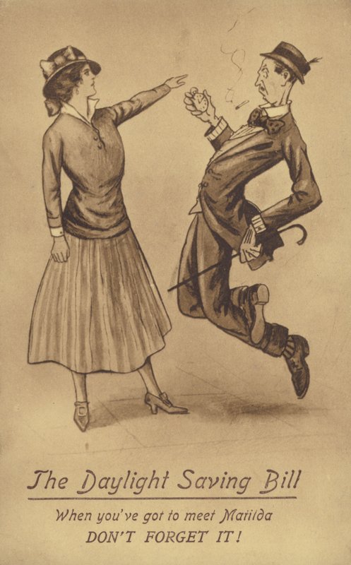 O horário de verão (litografia) de English School