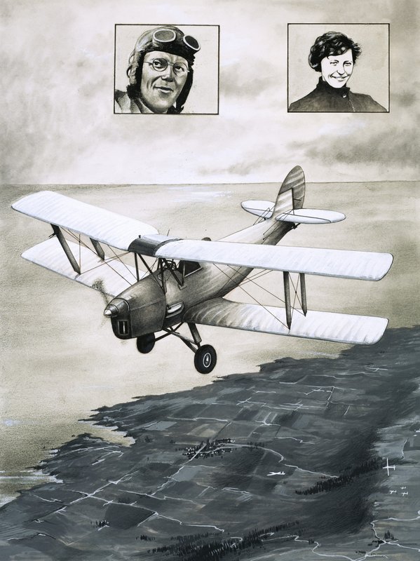 A traça De Havilland de English School