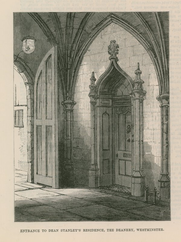 A reitoria no pátio dos decanos de English School