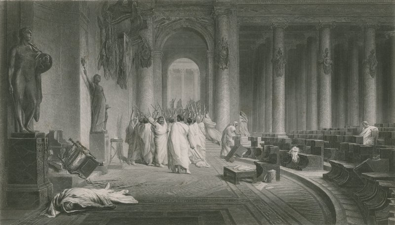 A morte de César, Júlio César de English School