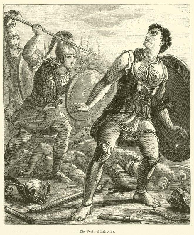 A morte de Pátroclo de English School