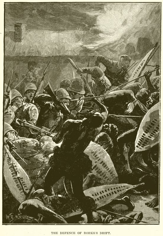A defesa de Rorkes Drift de English School