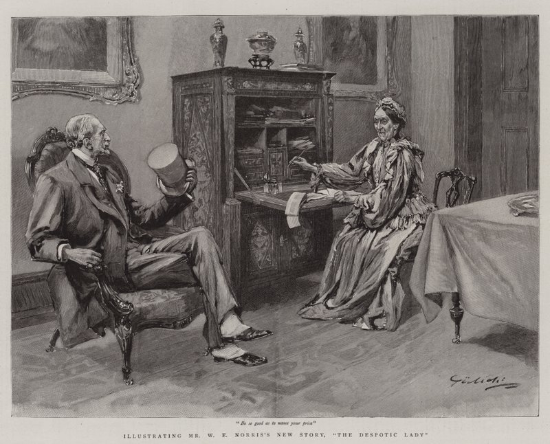 A Senhora Déspota (gravura) de English School