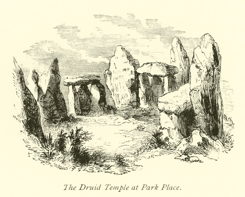 O Templo Druida no Park Place de English School