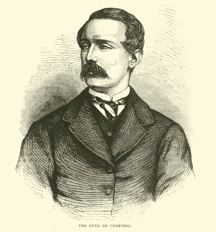 O duque de Chartres, março de 1871 de English School