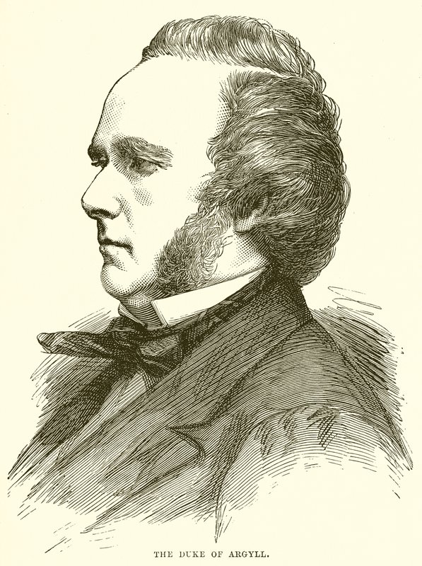 O duque de Argyll de English School