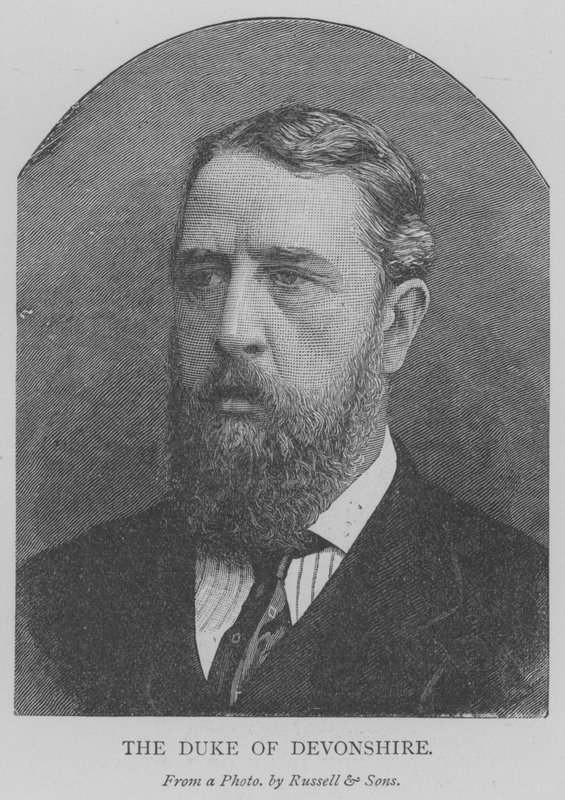 O Duque de Devonshire (gravura) de English School