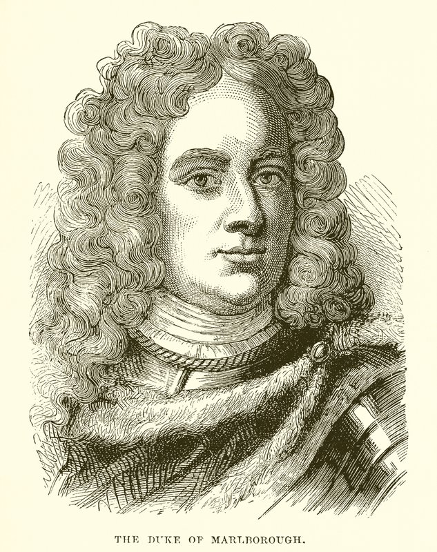 O duque de Marlborough de English School