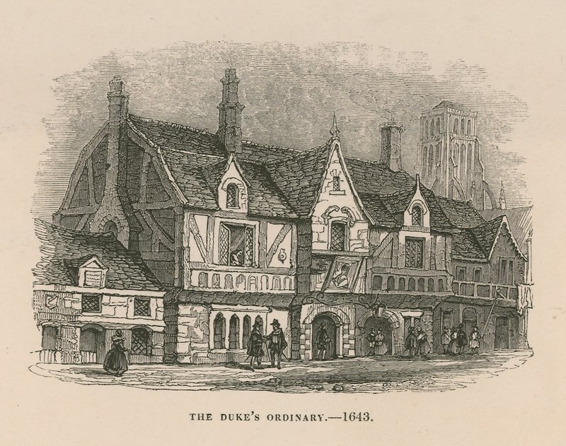 Os duques ordinários, 1643 de English School