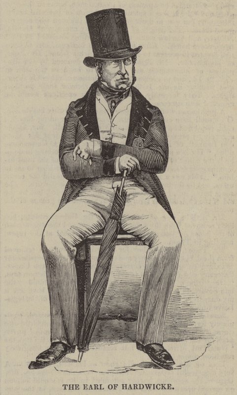 O Conde de Hardwicke (gravura) de English School