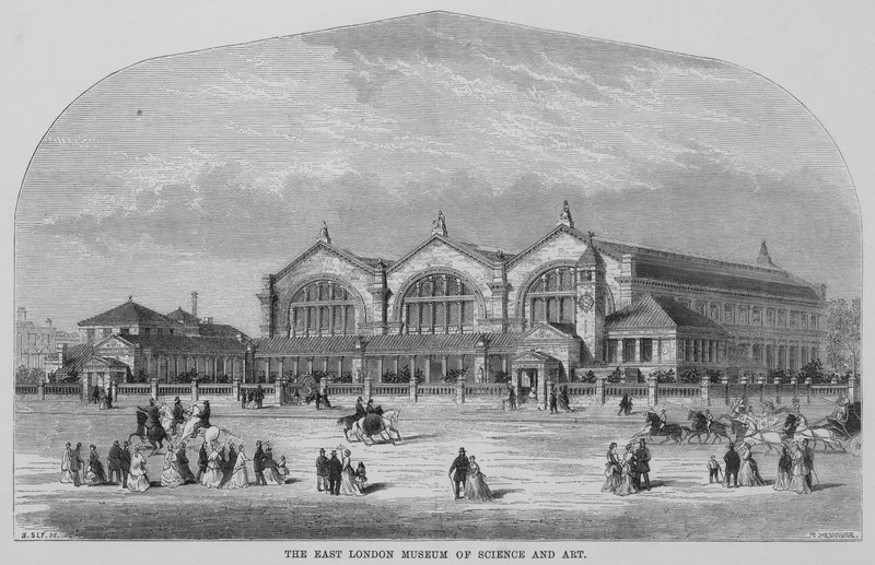 The East London Museum of Science and Art (gravura) de English School