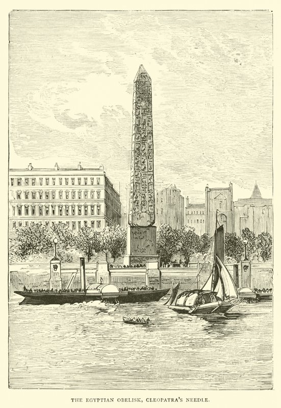 O Obelisco Egípcio, Agulha Cleópatra de English School