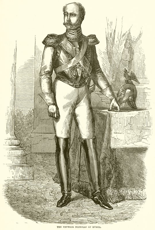 O imperador Nicolau da Rússia de English School