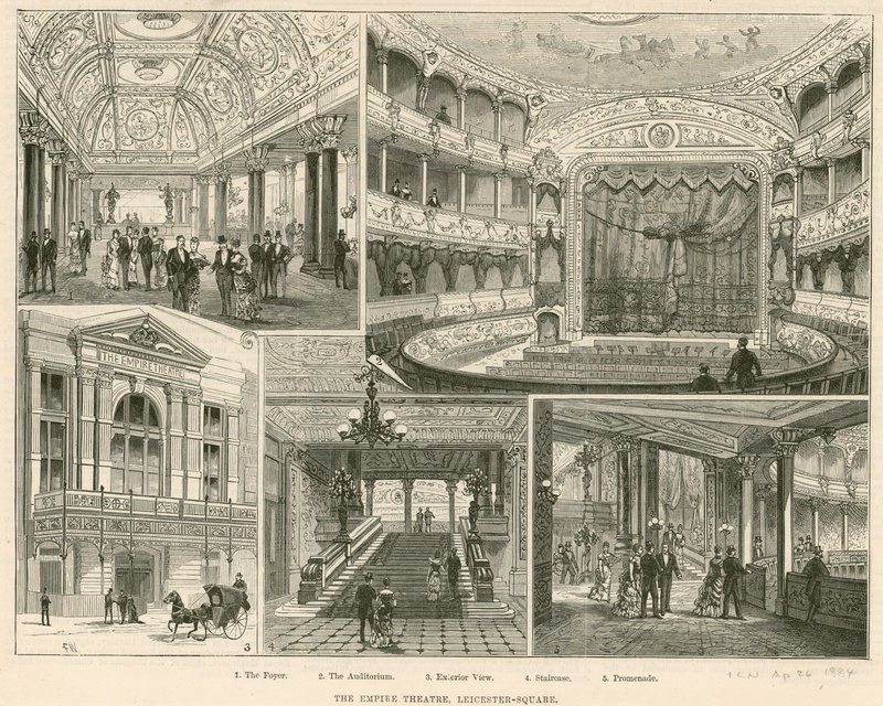 O, império, teatro, leicester, quadrado, londres de English School