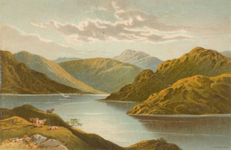 A entrada para o Loch Goil de English School