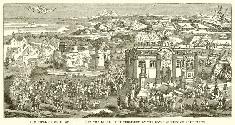 O campo de pano de ouro de English School