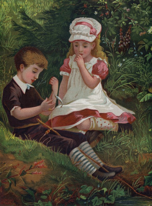 A Primeira Captura (cromolitografia) de English School