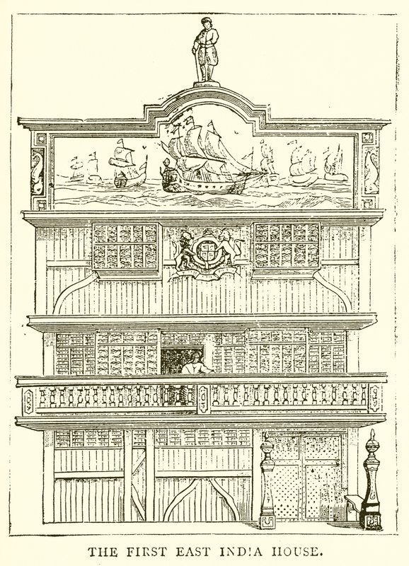 A primeira casa do leste da Índia de English School