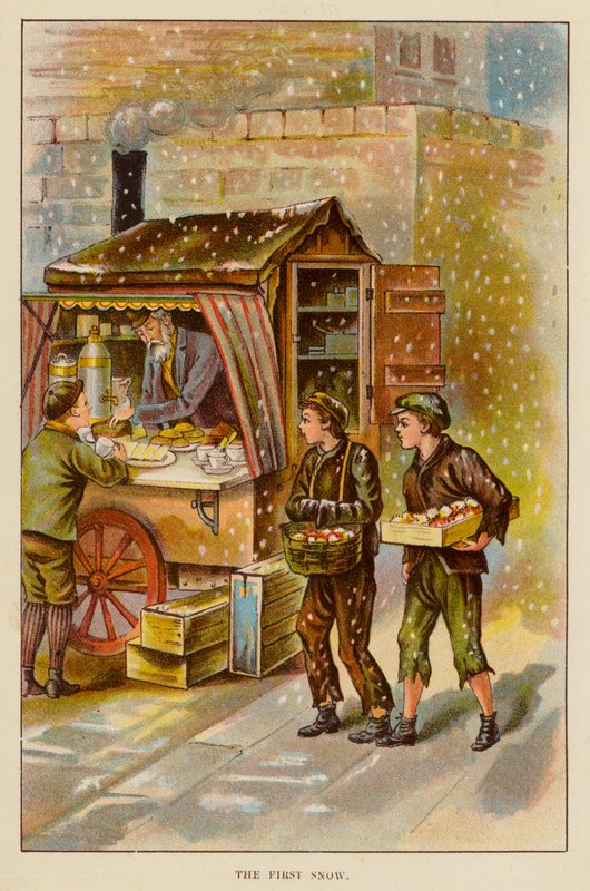 A Primeira Neve (cor litho) de English School