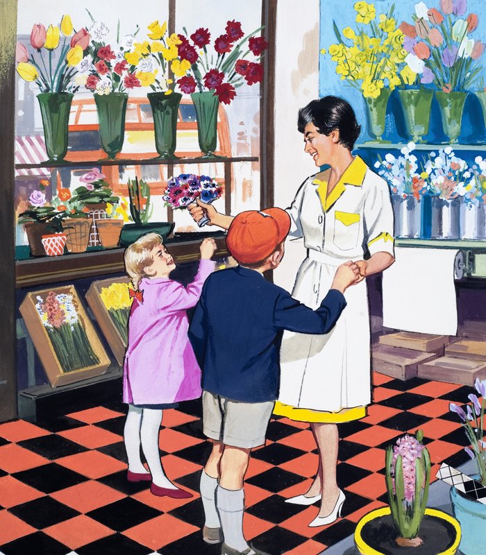 A florista de English School