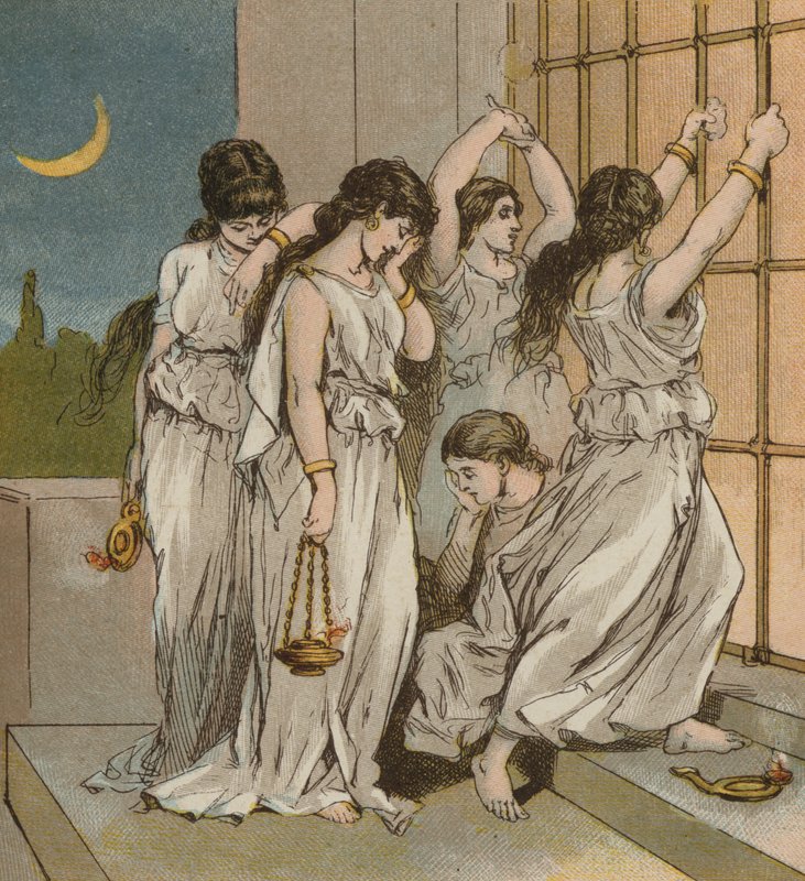 As virgens tolas de English School