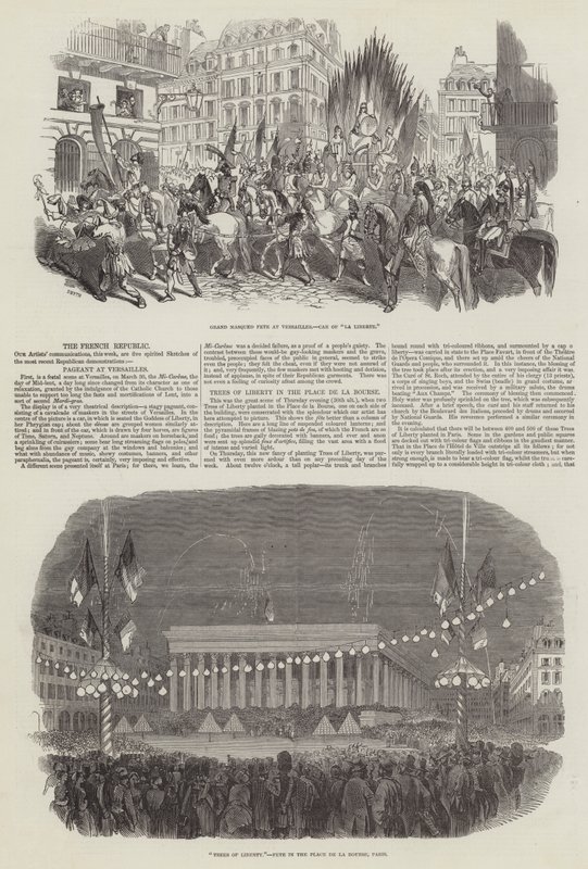A República Francesa (gravura) de English School