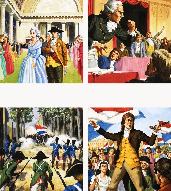 A revolução Francesa de English School