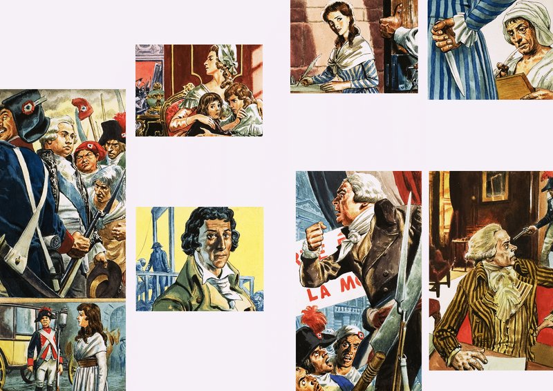A revolução Francesa de English School
