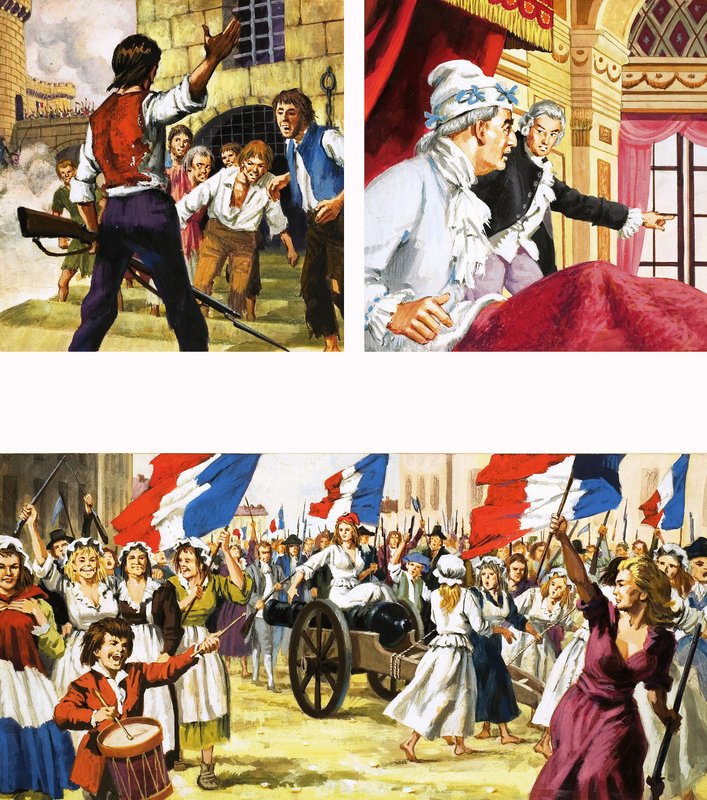 A revolução Francesa de English School