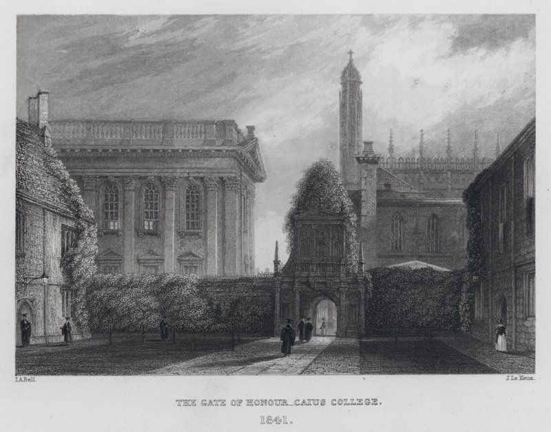 A Porta de Honra, Colégio Caius de English School