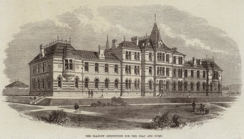 A instituição de Glasgow para surdos e mudos de English School