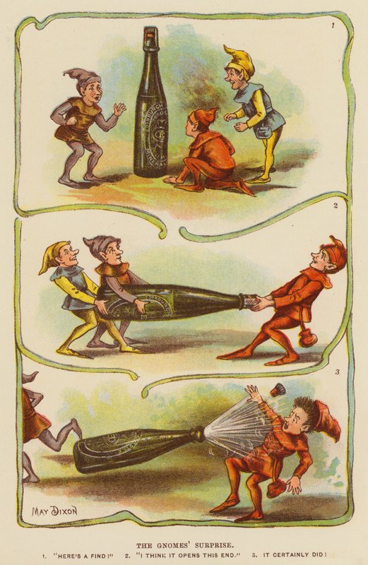A Surpresa dos Gnomos (cor litho) de English School