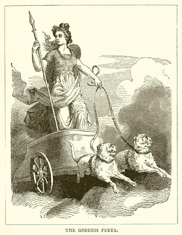 A Deusa Freya de English School