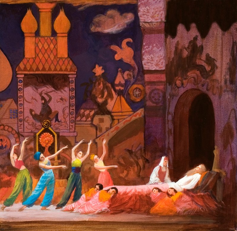 O Galo Dourado por Rimsky Korsakov de English School