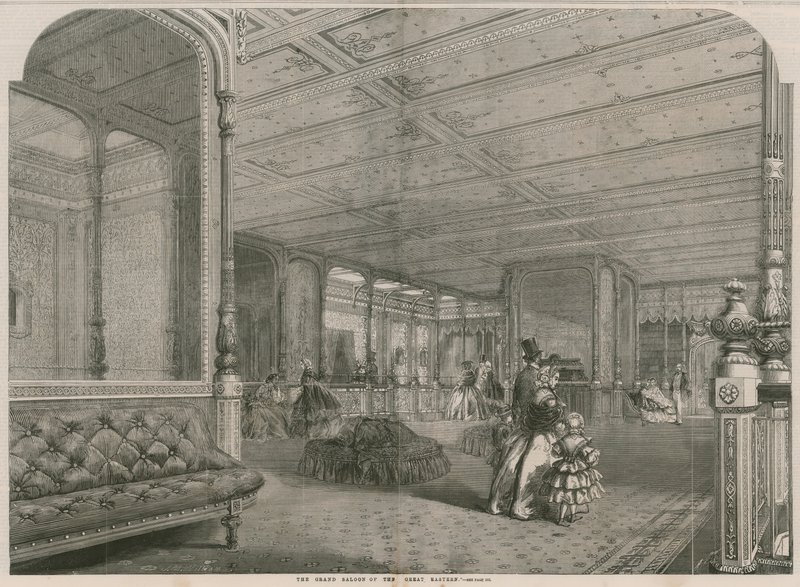 O Grand Saloon do Great Eastern de English School