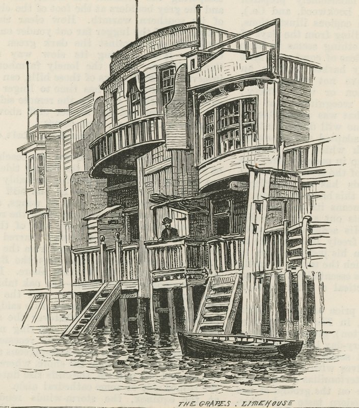 As uvas, Limehouse, Londres de English School