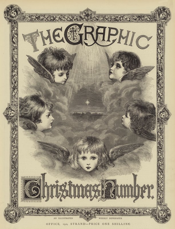O Número Gráfico de Natal (gravura) de English School