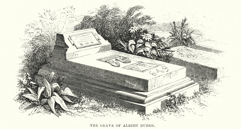O Túmulo de Albert Durer (gravura) de English School