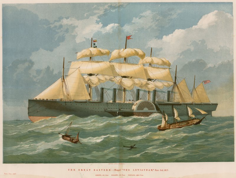 O Grande Leste, chamado O Leviatã, 3 de novembro de 1827 de English School