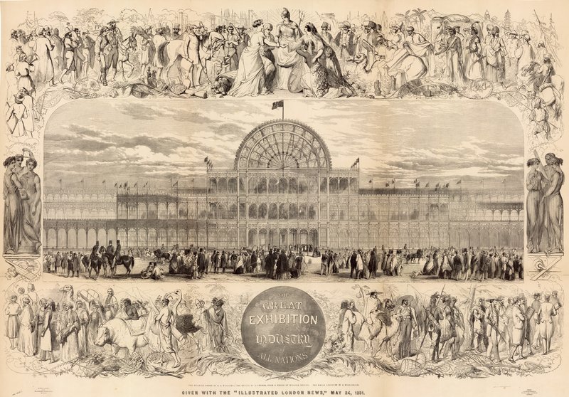 A Grande Exposição, 1851 de English School