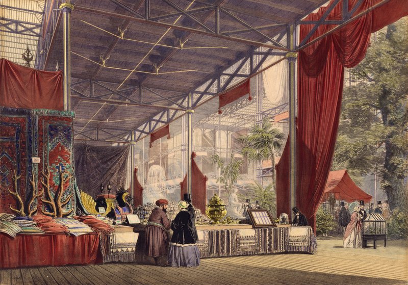 The Great Exhibition 1851, Turkey No 1 (gravura a cores) de English School