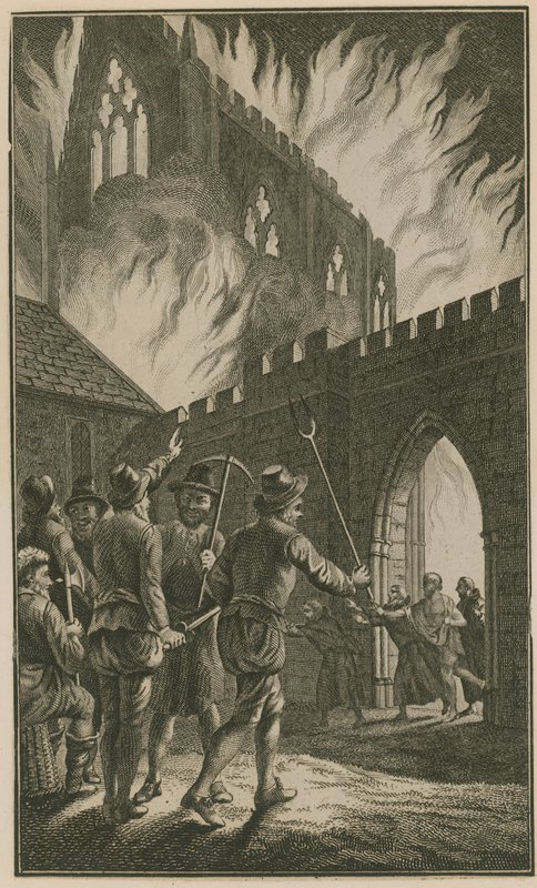 O grande incêndio de Londres de English School